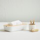 image 4 of Canyon White Toothbrush Holder
