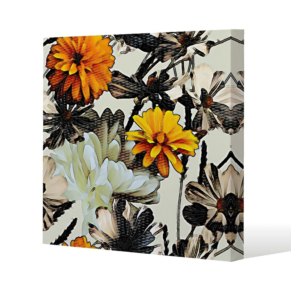 image 1 of Grunged Print (Canvas Print) | Multi