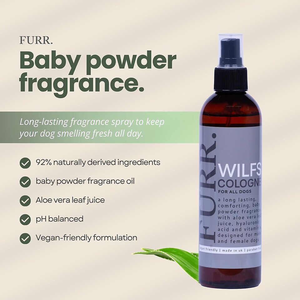image 1 of FURR Wilfs Baby Powder Dog Cologne Spray 250ml