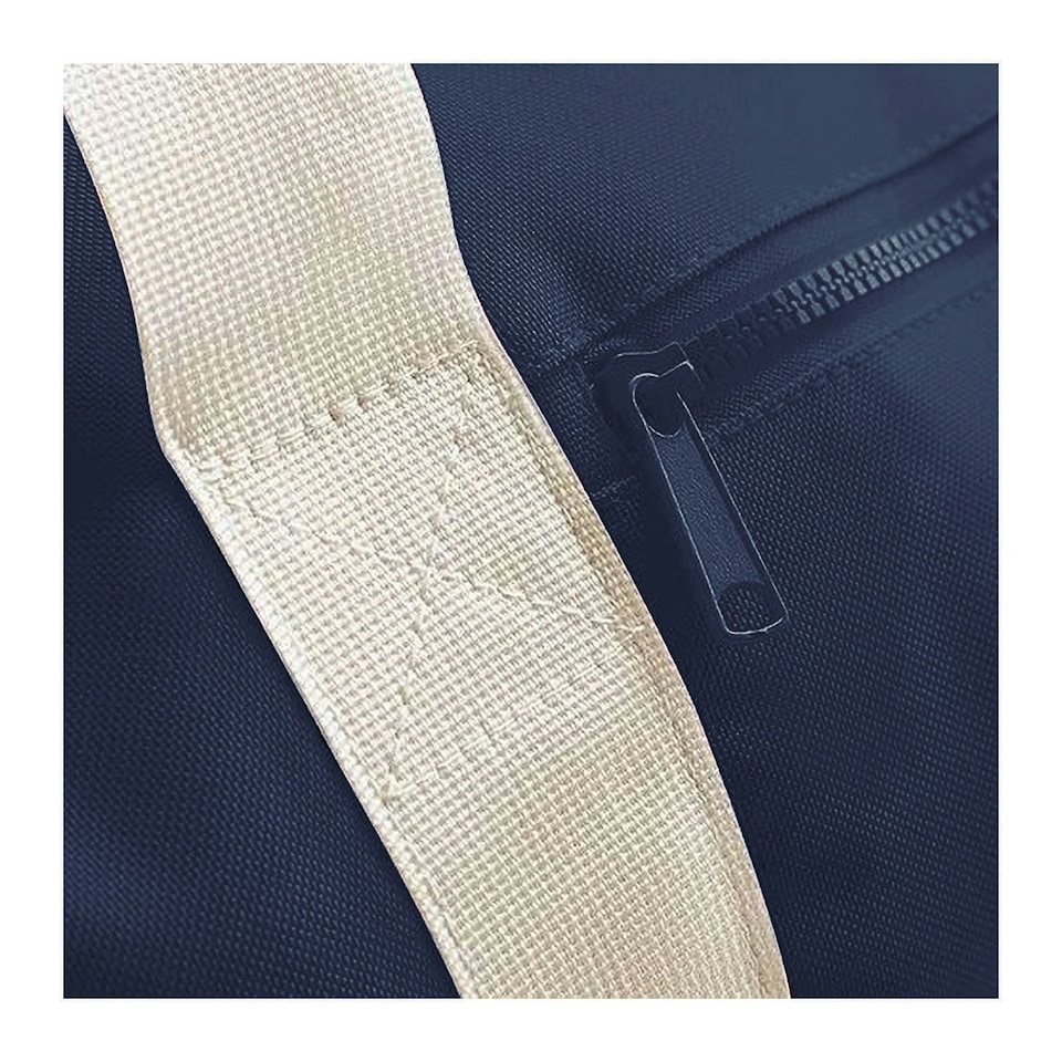 image 1 of Bagbase Original Duffle Bag - French Navy/Off White - One Size