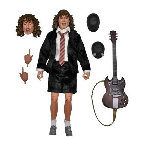 Ac/Dc Angus Young - Highway To Hell 8 Inch Clothed Action Figure ...