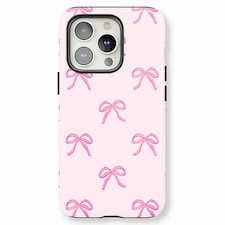 Pink Bows Phone Case | Pink | iPhone 13 Mini
Tough | iPhone 13 Mini
Tough