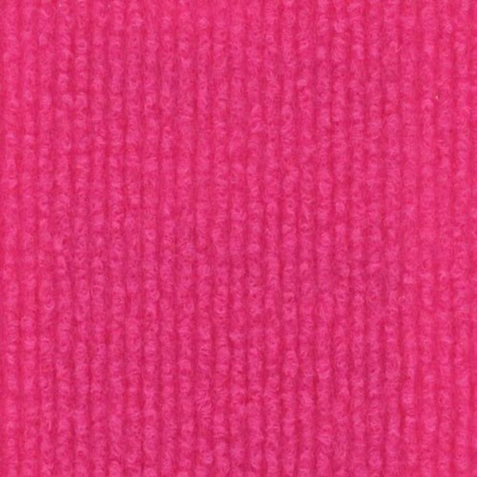 image 1 of 1 Metre Exhibition Quality Ribbed Heavy Duty Pink Fuchsia Carpet Runner 1 Metre Wide