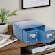 image 2 of Ordinett Collapsible Storage Boxes with Lids and Labels