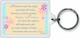image 4 of Look On Bright Side Sentimental Keyring - Birthday Christmas Gift