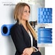 image 5 of Foam Roller with Textured Surface for Therapy Treatment, 335 x 145 mm | Blue | blue | 33,50 x 14,50 x 14,50 cm | 1