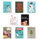 image 1 of Funny Rude Christmas Cards Set of 8 - A6 Size - Adult Humour Cheeky Xmas Designs