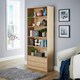 image 3 of Bookcase Display Shelf Freestanding Book Storage Unit Home Living Room Furniture White