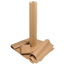 750mm x 100m Brown Kraft Paper Roll For Gift Wrapping, Shipping, Arts & Crafts