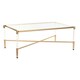 image 4 of Centre Table DKD Home Decor Metal Acrylic Glamour (120 x 70 x 45 cm) N/A