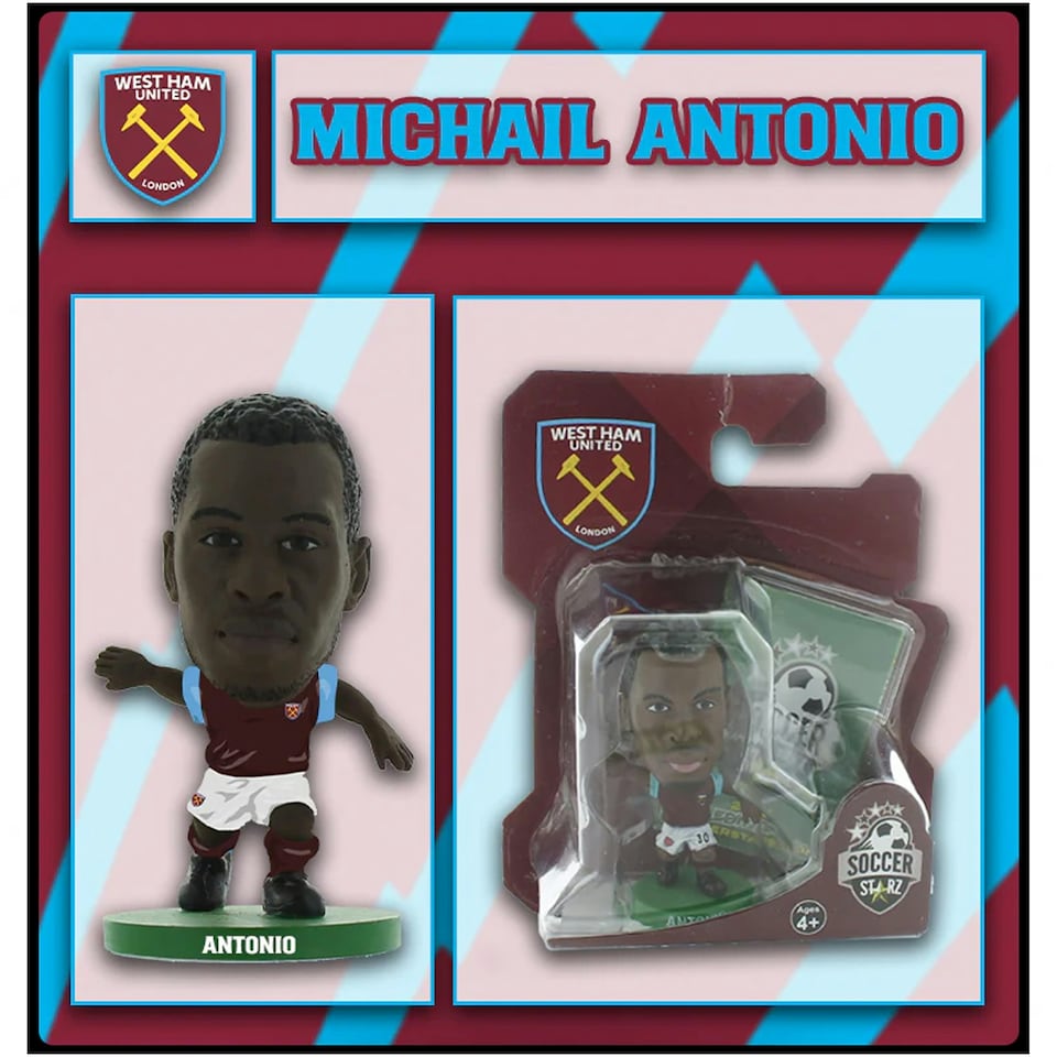 image 1 of West Ham United FC SoccerStarz Antonio - Multicoloured - One Size