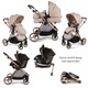 image 1 of Red Kite Push Me Pace I Travel System Latte