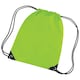 image 2 of Bagbase Premium Gymsac Water Resistant Bag (11 Litres) - Lime - One Size Green | One Size