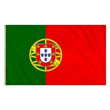 Portugal Flag 5 x 3 Ft