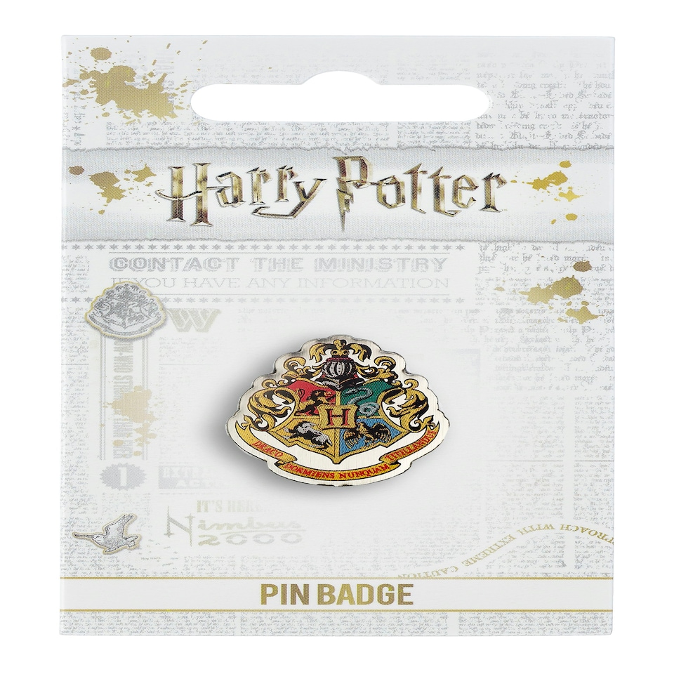 image 1 of Hogwarts Crest Pin Badge HPPB026