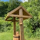 image 5 of Large Wooden Garden Wishing Well Planter