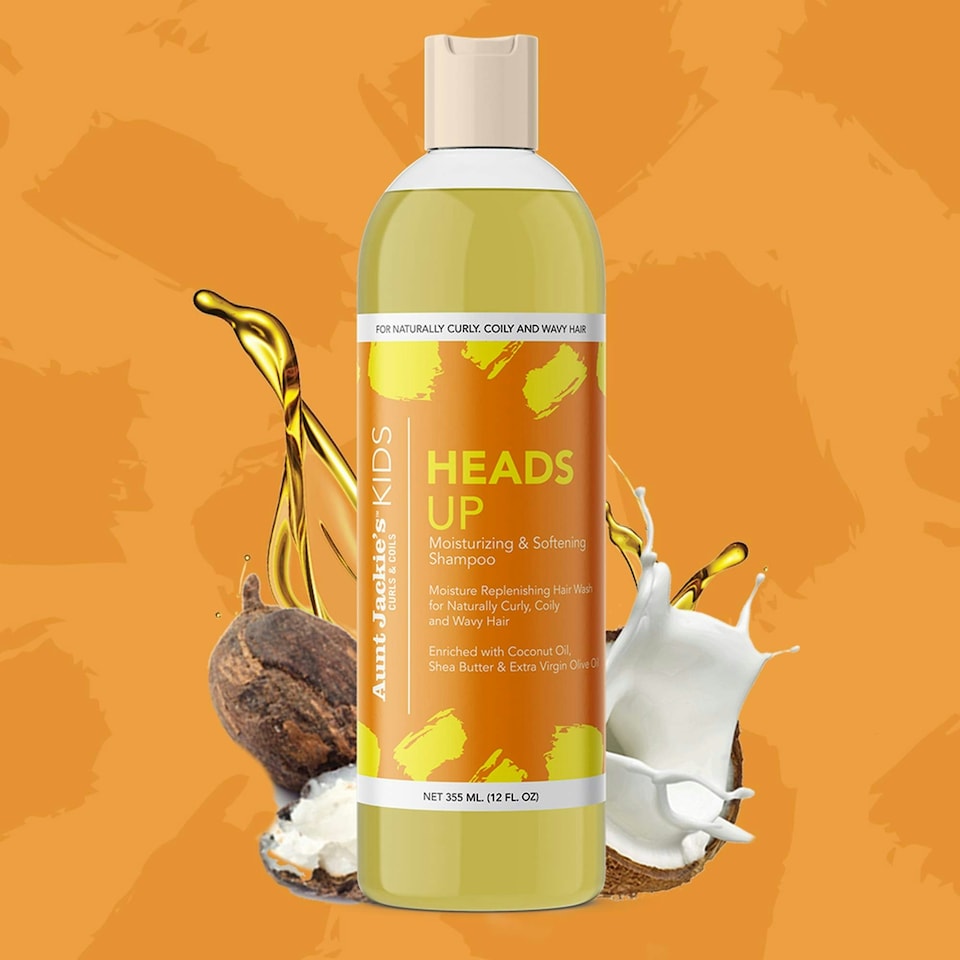 image 1 of Aunt Jackies Heads Up Moisturizing And Softening Shampoo 355ml