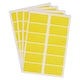 image 4 of Blick Labels, Yellow, Self Adhesive Stickers Office Pack, Rectangular, 25mm x 50mm, 320 Labels, For Home, Office, Family, School, Letters