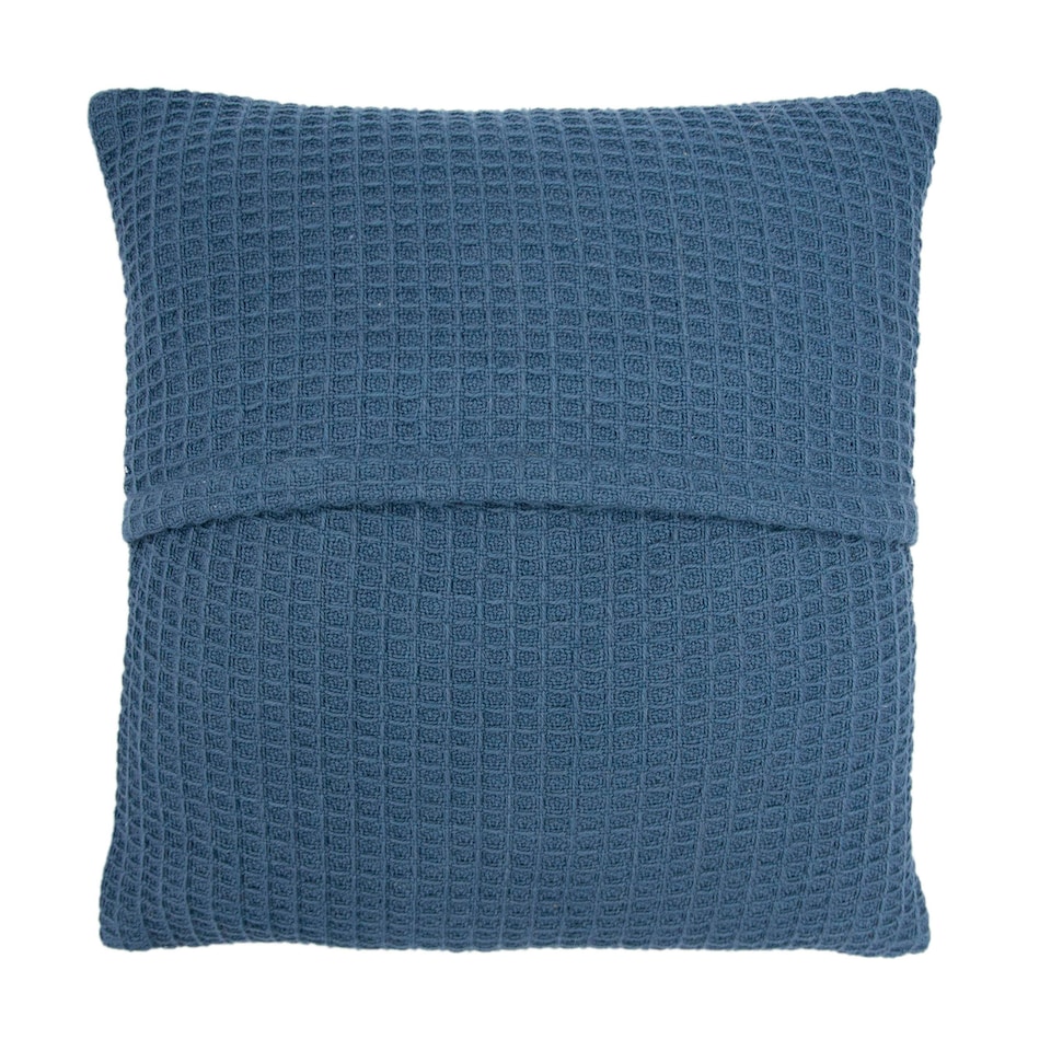 image 1 of Appletree Bruges Filled Cushion Ink Blue
