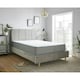 image 2 of Premium Comfort Bubble Hybrid Mattress - 23cm Deep, Soft/Medium Firmness Grey | Double