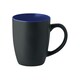 image 1 of MidOcean Lim Two Tone Ceramic 0.29L Mug - Black/French Navy - One Size
