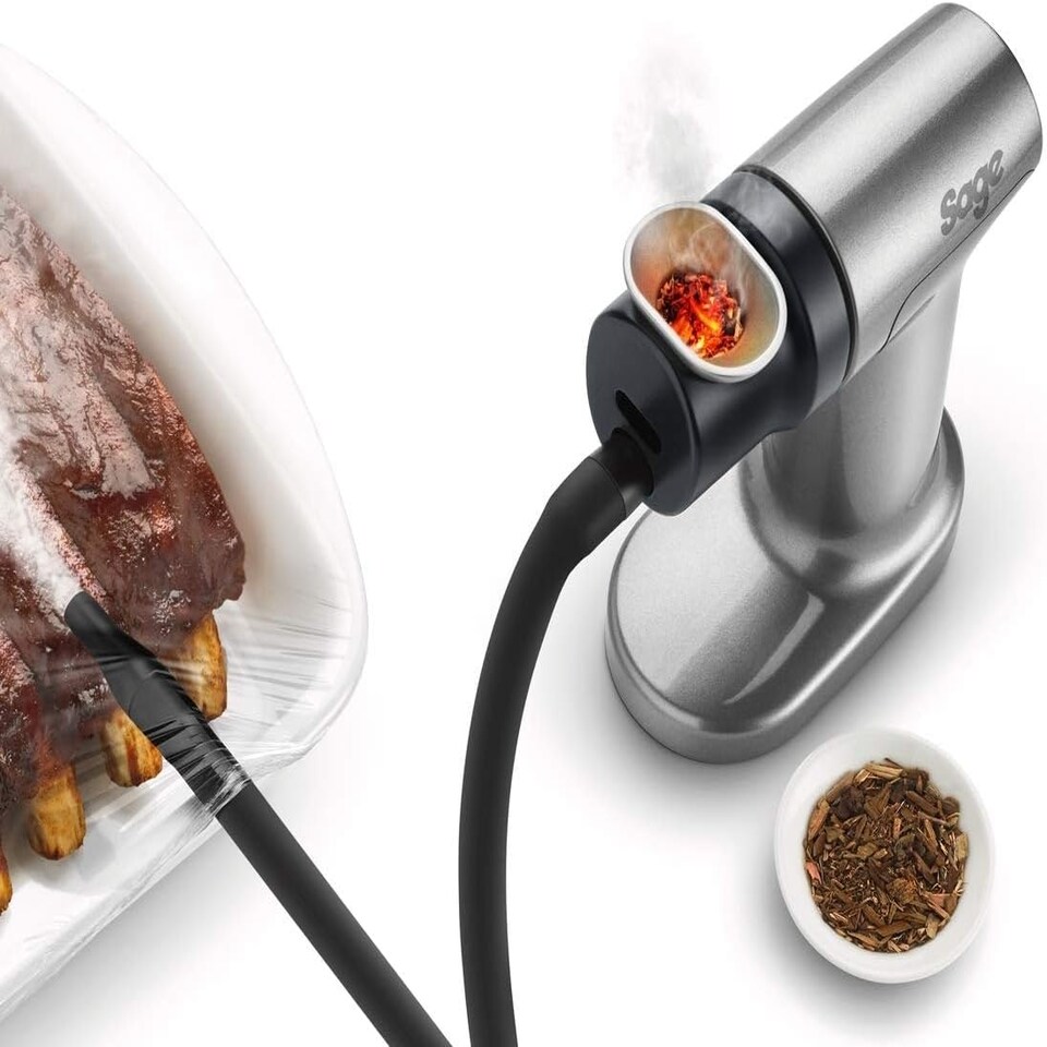 image 1 of Sage The Smoking Gun - Food Smoker, Silver