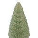image 2 of Fir Tree with Base - Ceramic - L12 x W12 x H29 cm - Green