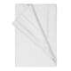 image 2 of Belledorm 100% Cotton Sateen Flat Sheet - White - Kingsize