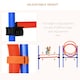 image 3 of PawHut Pet Agility Set Training Dogs Outward Outdoor Play Hurdle Jump Hoop Pole
