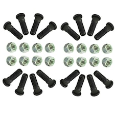 Pack of 16 M12 x 1.5 Wheel Studs And Nuts For 100mm PCD Trailer Hubs