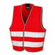 image 1 of SAFE-GUARD by Result Childrens/Kids Core Enhanced Hi-Vis Vest - Red - 7-9 Years
