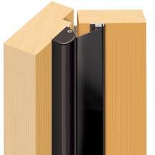 Exitex Roller Finger Protector 1925mm, Door Hinge Safety Guard, Professional Protection | Black