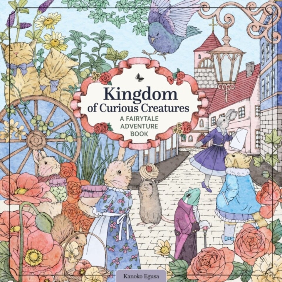 Kingdom Of Curious Creatures Colouring B
