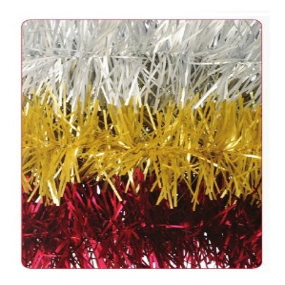 image 1 of 2m Matt Gold 6ply Tinsel
