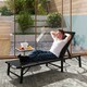 image 10 of Outsunny Folding Sun Lounger Set of 2, 5-Position Reclining Sun Bed 