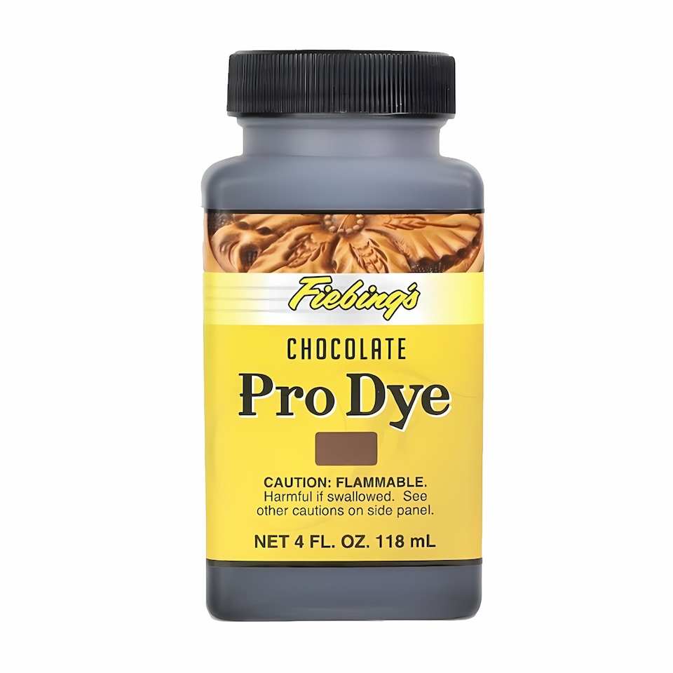 image 1 of Fiebing's Pro Dye - Professional Oil-Based Leather Colour Dyes 4oz | Brown | Chocolate