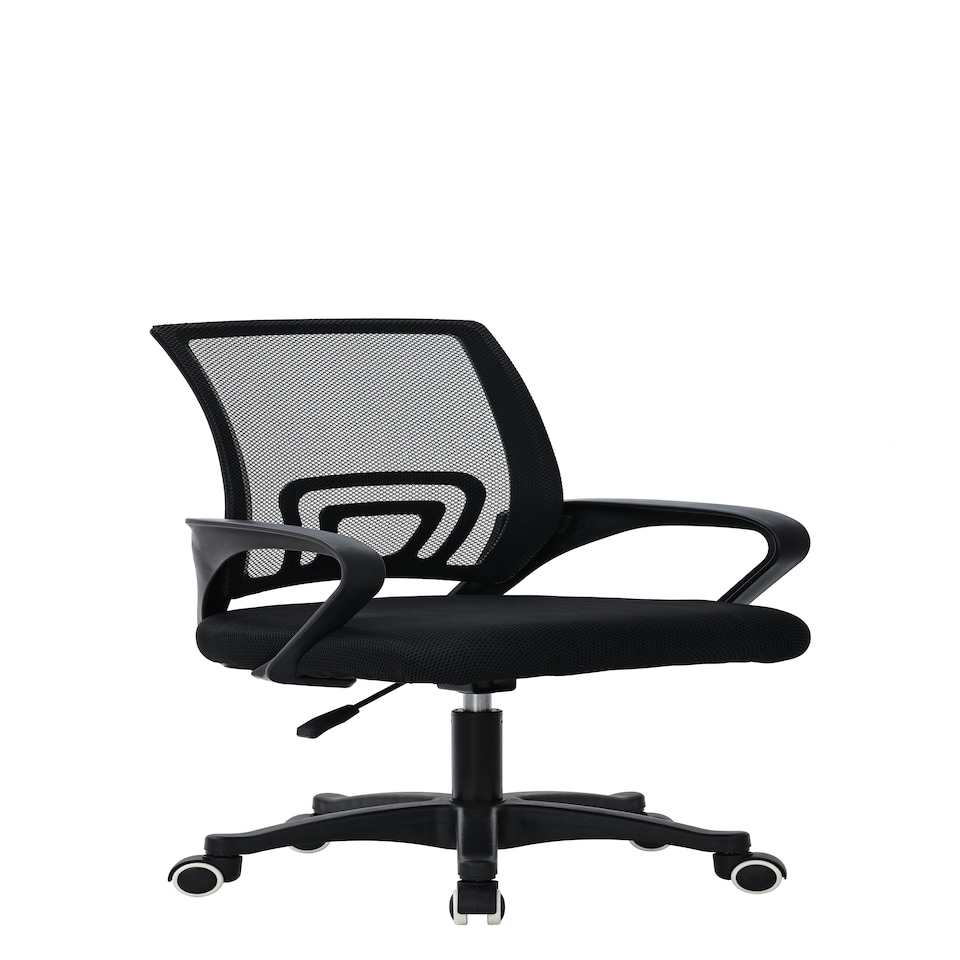 image 1 of MOF Adjustable Office Chair Ergonomic Mesh Swivel Computer Comfy Desk/Executive Work Chair with Arms and Height Adjustable Style103 Red