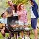 image 2 of Outsunny Portable Tabletop Gas BBQ Grill Barbecue w/ 2 Burner Lid Thermometer