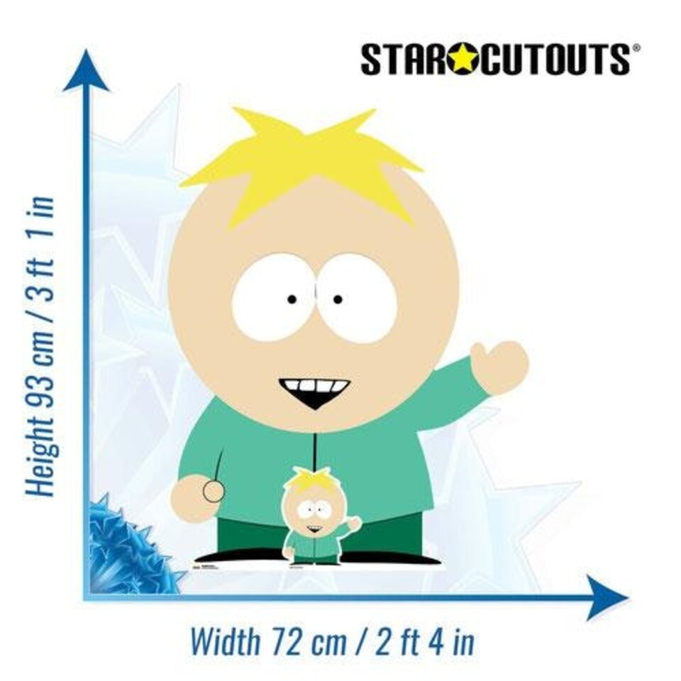 image 1 of Leopold “Butters” Stotch South Park Star Mini Cardboard Cutout 93cm