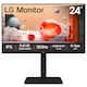 image 1 of LG 24BA450-B Computer Monitors - 23.8 Inches - Black