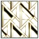 image 3 of Golden art deco (Picture Frame) Black | XS