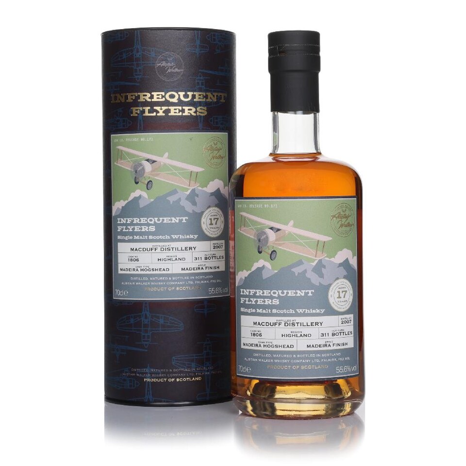 image 1 of Macduff - Infrequent Flyers Single Cask No. 1806 2007 17 year old Whisky