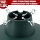 image 5 of GEEZY Christmas Tree Stand Adjustable Base 3.5 cm 10.5 cm for Real Trees