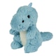 image 1 of Warmies Plush Blue Baby Dinosaur Microwavable Weighted Teddy