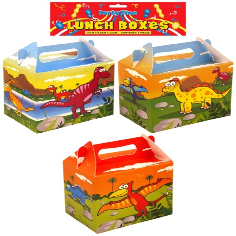 image 1 of Dinosaur Party Lunch Boxes
