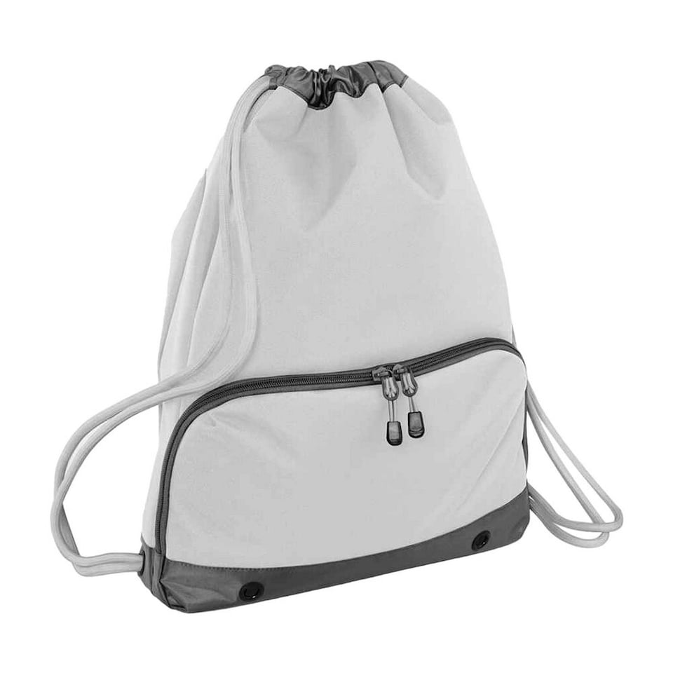 Bagbase Athleisure Drawstring Bag - Ice Grey - One Size (UTRW9292) | Multi