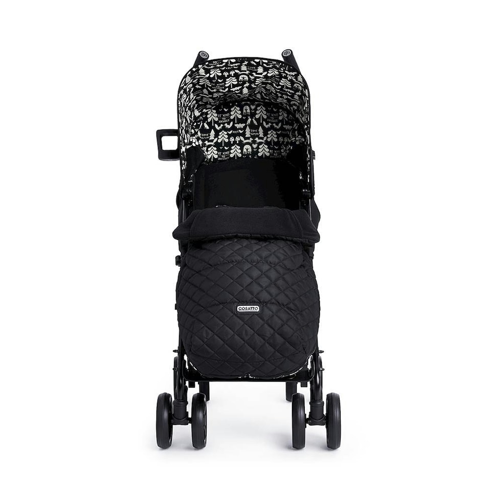image 1 of Cosatto Supa 3 Stroller - Birth - 25kg, Compact Fold & Free Footmuff (Silhouette)