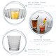 image 2 of Duralex Prisme Drinking Glasses - 275ml Tumblers for Water, Juice - Clear - Pack of 6 Clear