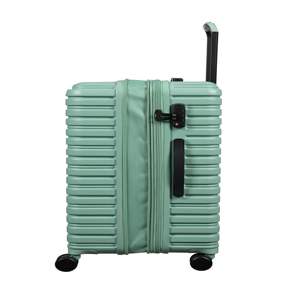 image 1 of IT Luggage Jumbo Granite Green 3pc Suitcase Set with TSA Lock Green