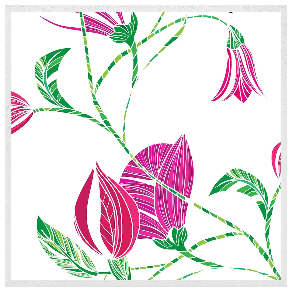 image 1 of Tulips (Picture Frame) White | XS